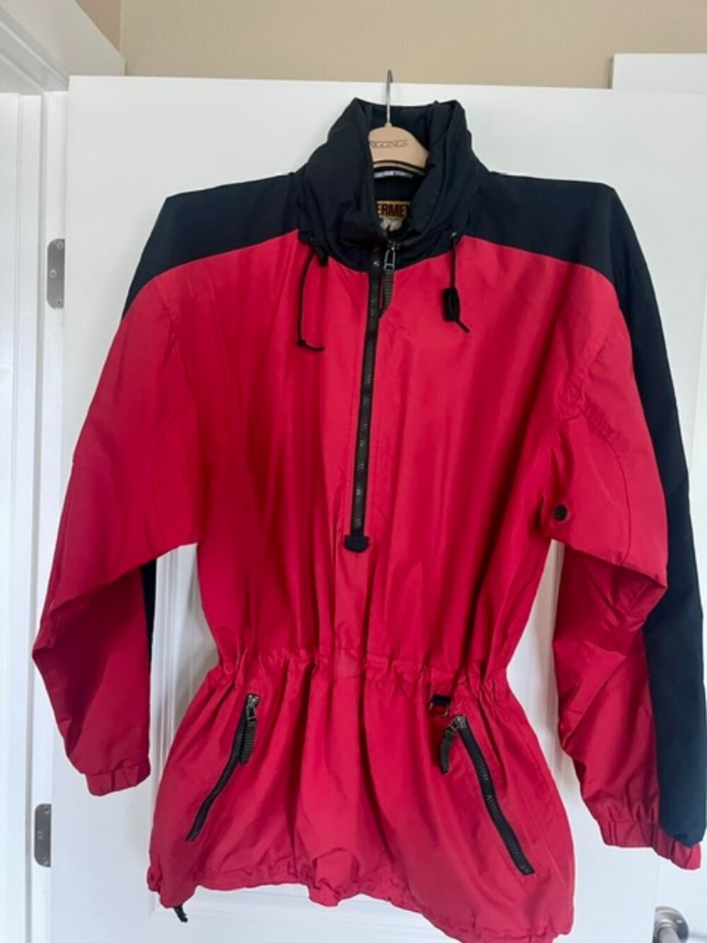 Obermeyer Ski Jacket, Red & Black, Size Medium